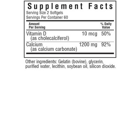 CALCIUM 1200 mg & VITAMIN D3 (MILK-FREE)